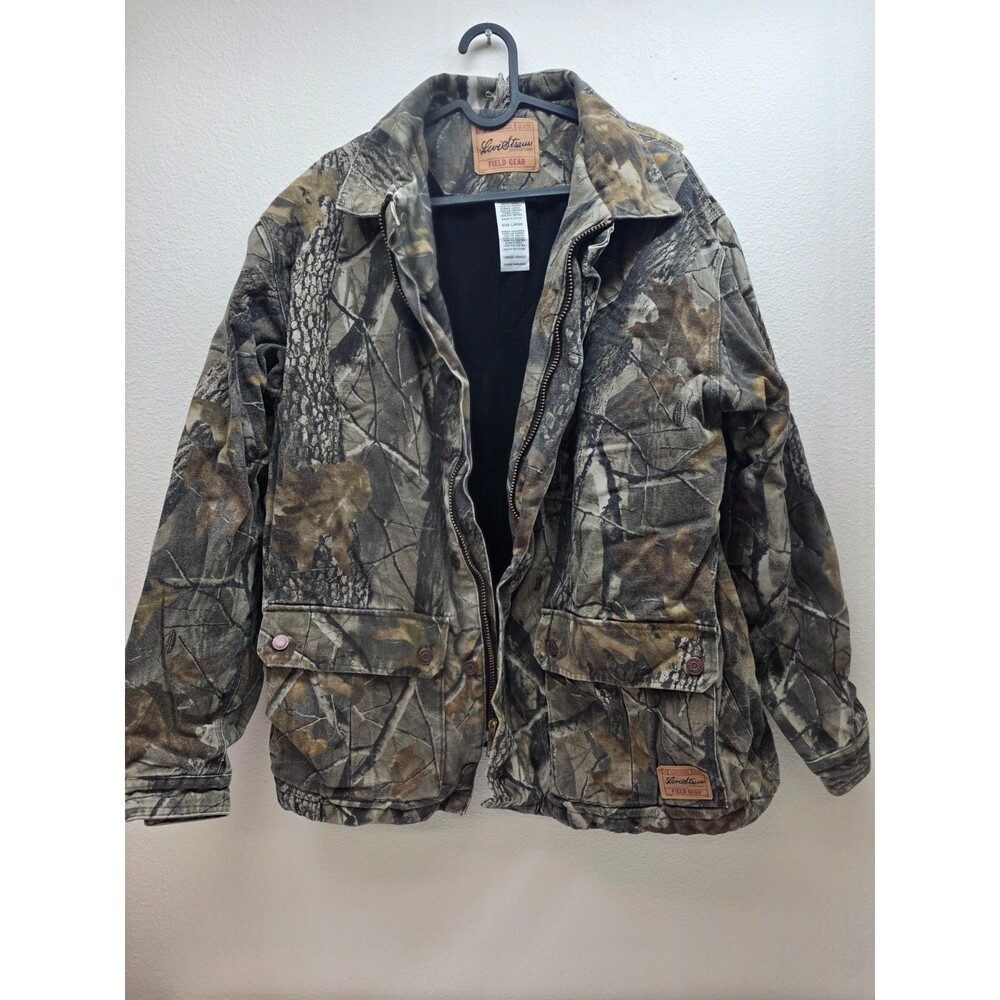 Levi Strauss Men's L Hunting Outdoor Coat FX-1058 Button Front Work Jacket